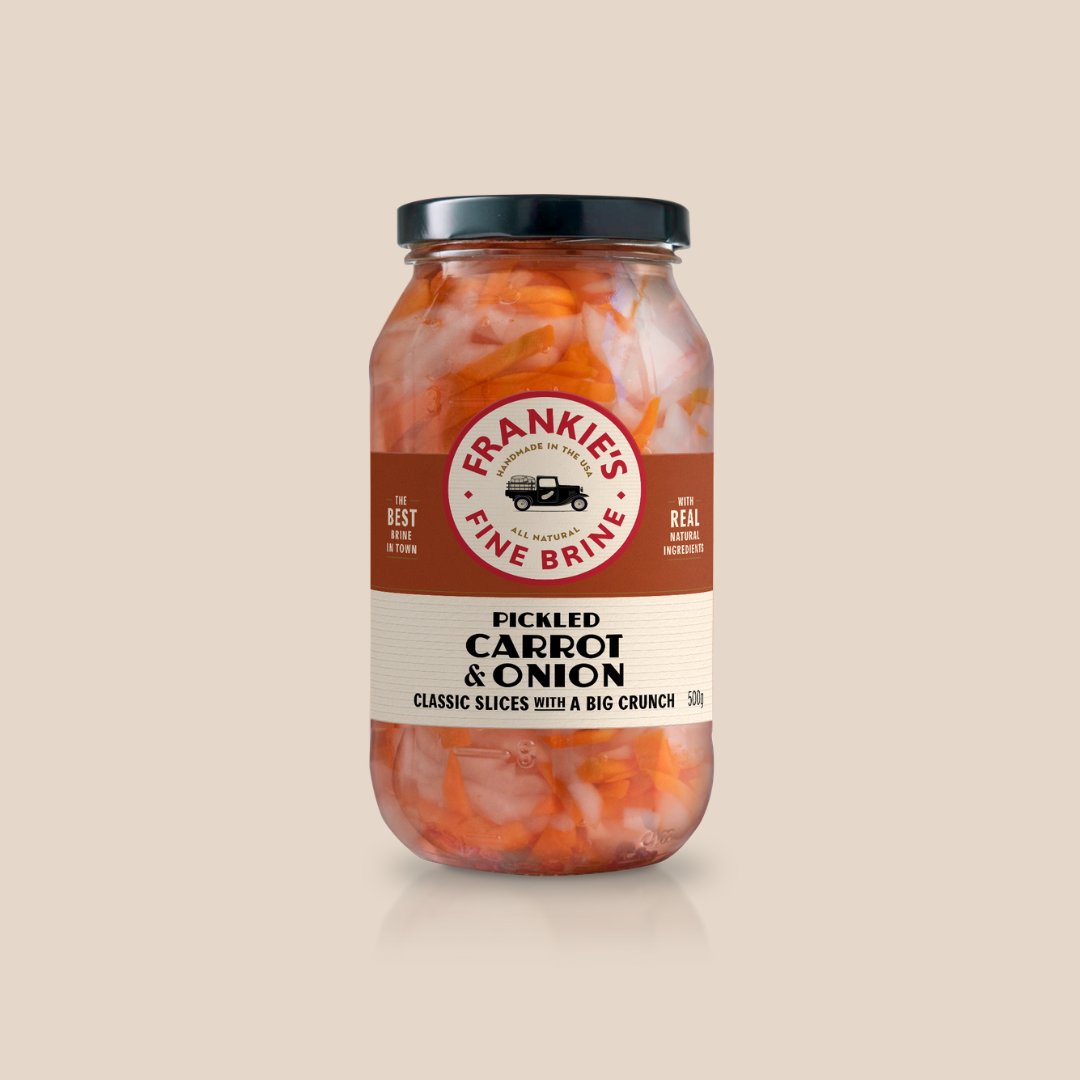 Frankie's Classic Pickled Carrot & Onion 500g