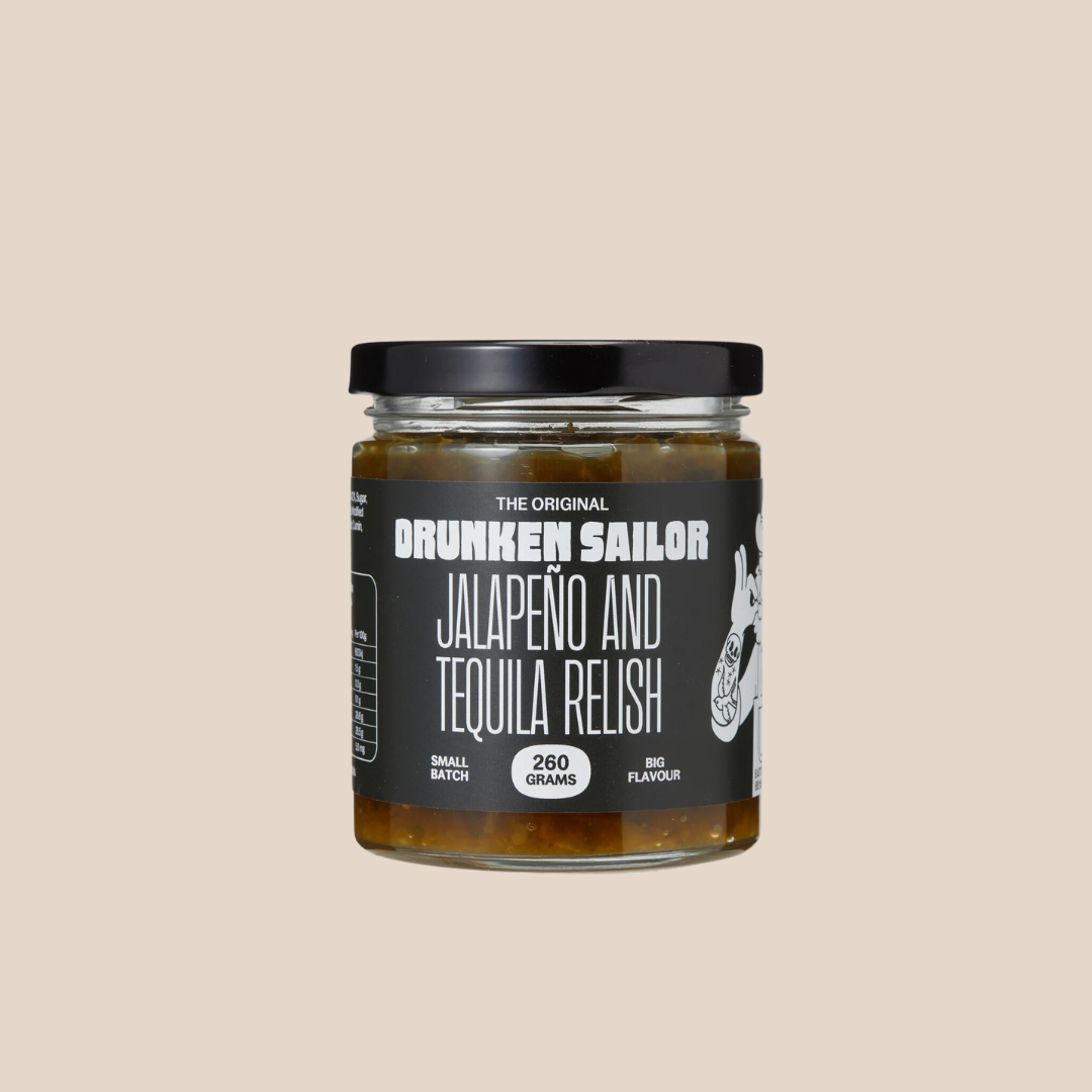 Drunken Sailor Jalapeno & Tequila Relish - 260g