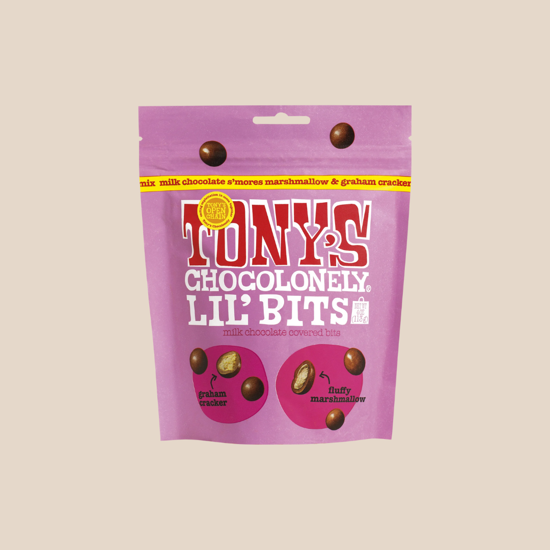 Tonys Milk Chocolate Smores Lil’ Bits - 113g